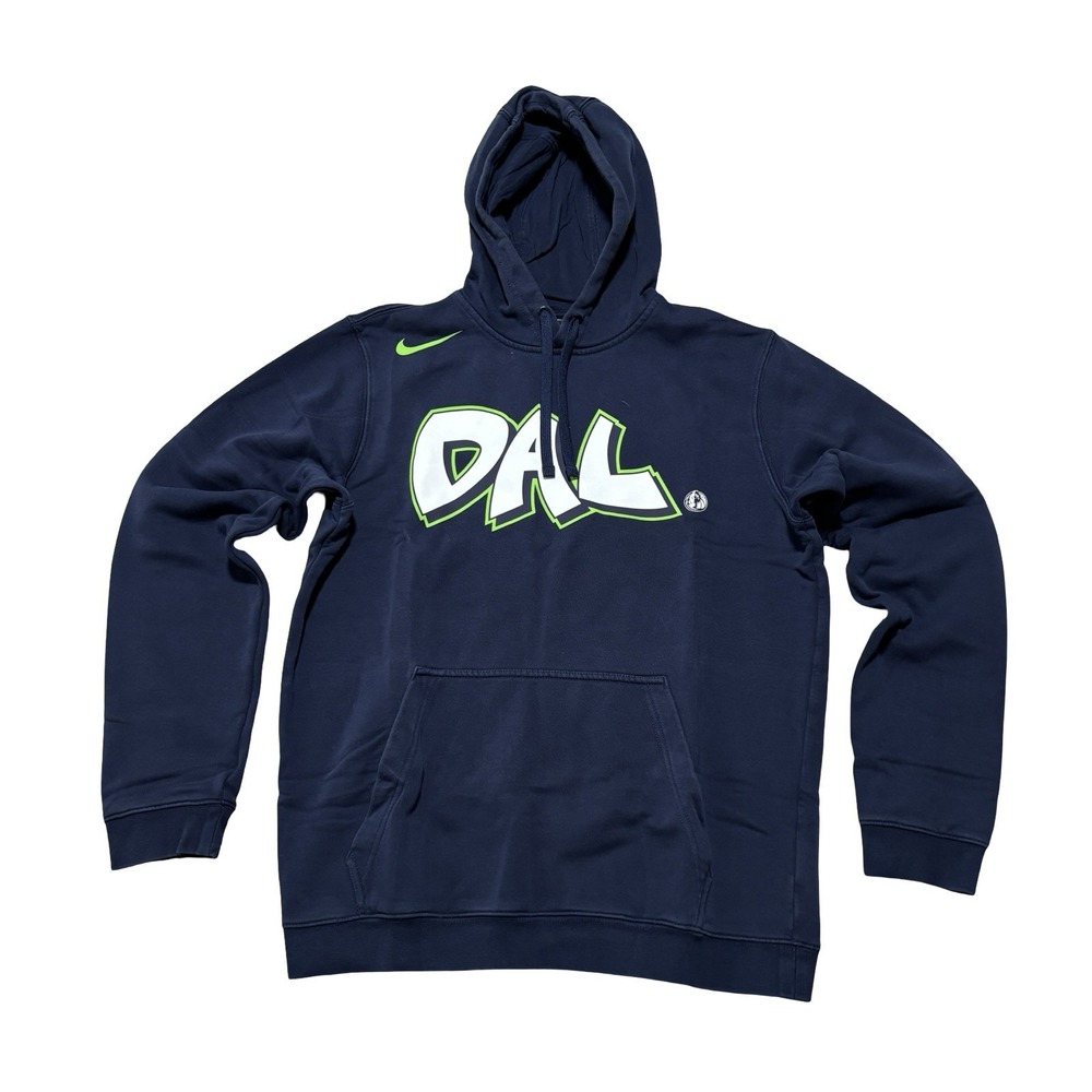 Dallas Mavericks Nike Men's City Edition Hoodie Size Medium 21 x 26
